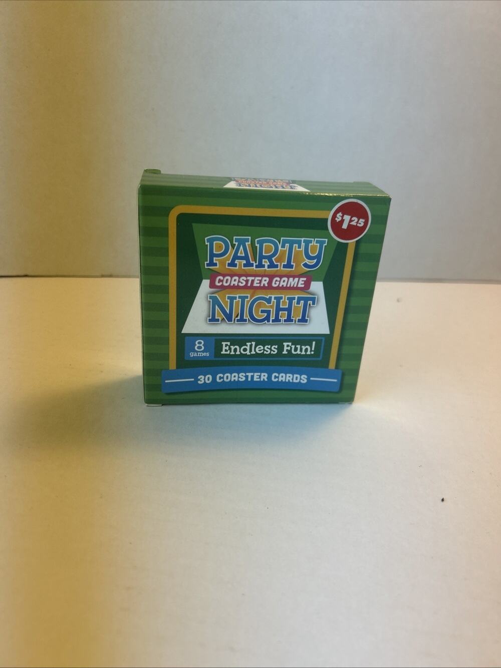 Family Night Coaster game - 8 Games - 30 Coaster Cards NEW